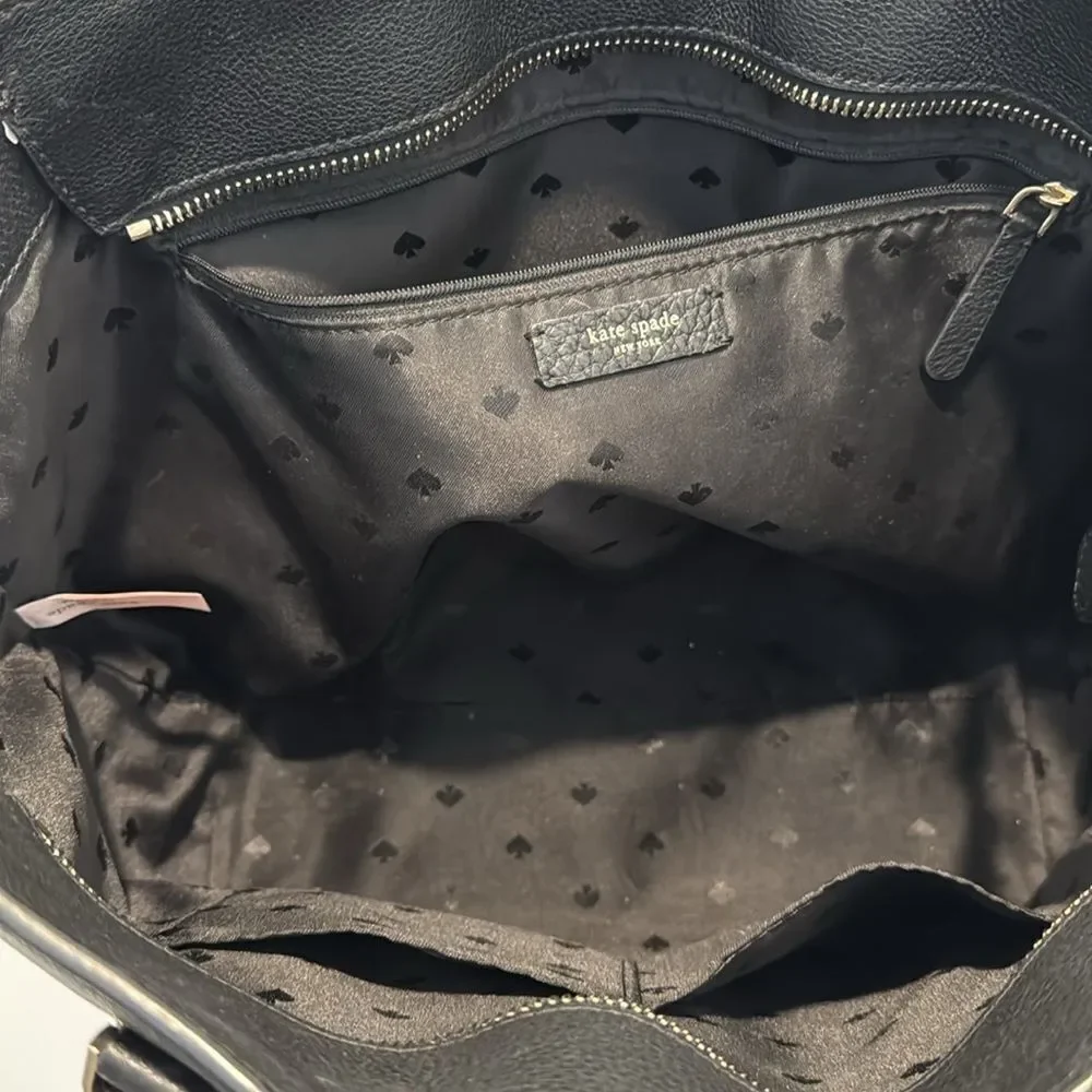 Kate Spade Soft Pebbled Leather Medium Sized Tote with Soft Pebbled Wallet